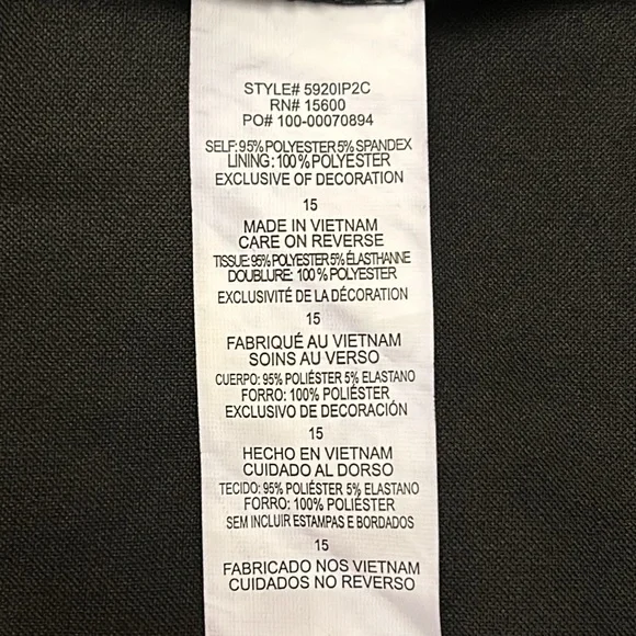 MY MICHELLE Two Tone Lace Skater Dress Juniors size 15 Women’s XL Black Nude - Picture 10 of 13